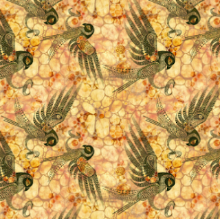 Fabric design "spirit of the desert" by Mimi Pinto