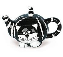 Chester The Cat Teapot Purrrrr-fect For Tea Parties,Dining And Kitchen Decor