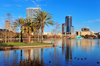 Cidade de Orlando na Flórida