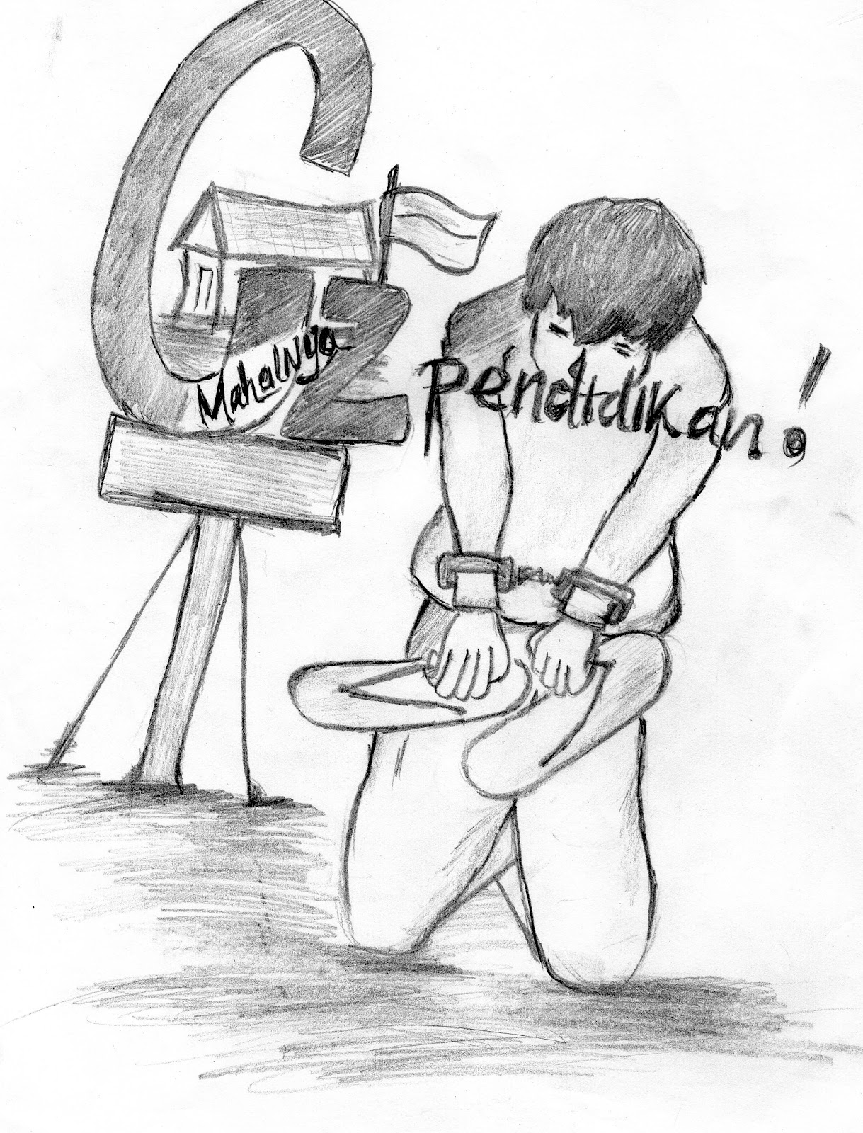 Gambar Karikatur Pendidikan Dan Maknanya Serbameme