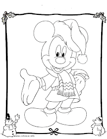 mikey christmas coloring page mikey christmas coloring page