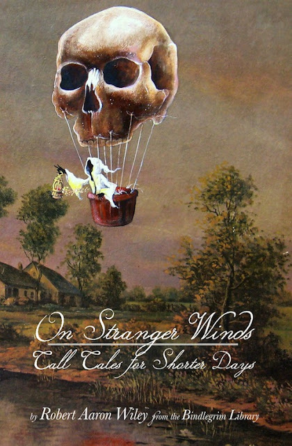 With cover art The Traveling Ghost by David Irvine, and foreword by Daniel Boyer, this new book by Bindlegrim offers both kitsch and horror