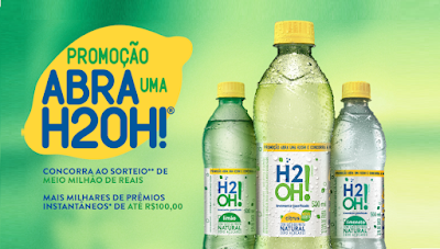 Promoção Abra Uma H2OH