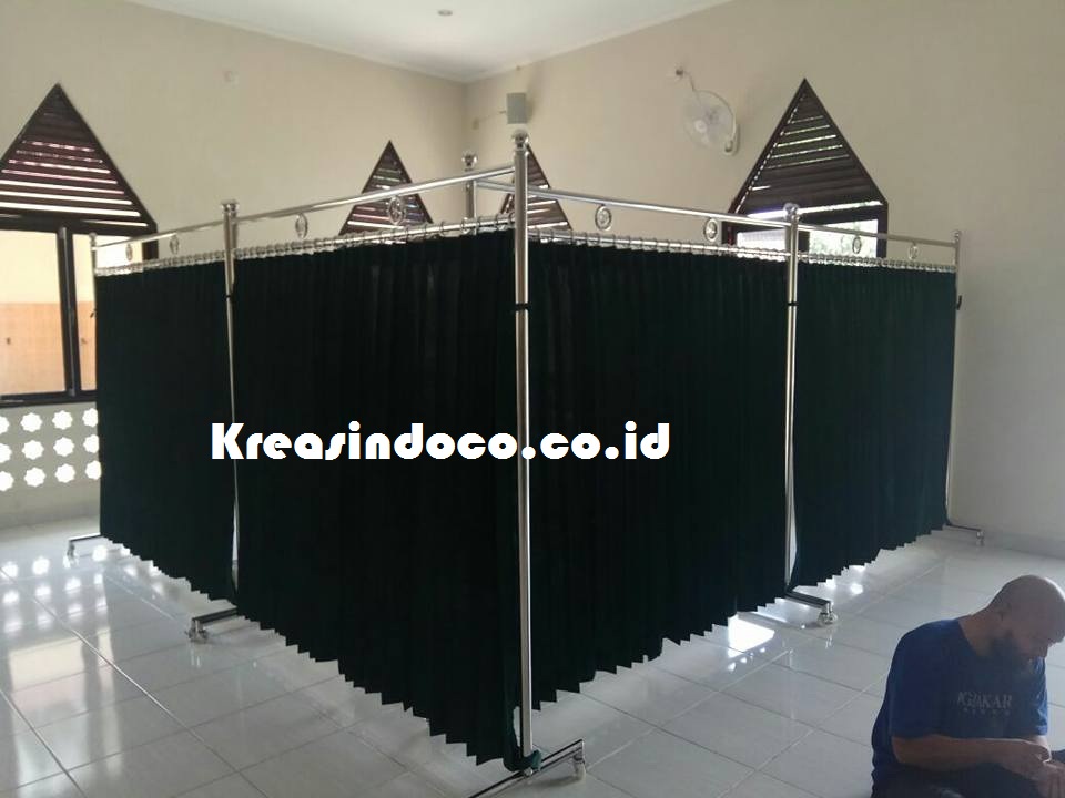 Pemesanan Hijab Masjid Dan Papan Board Di Masjid Al Ittihad Perum Anyelir3 Depok