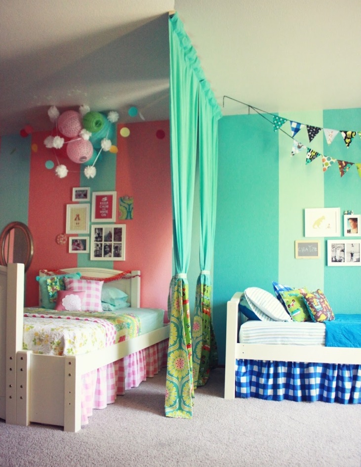 Pepper and Buttons: best boy + girl shared room ideas