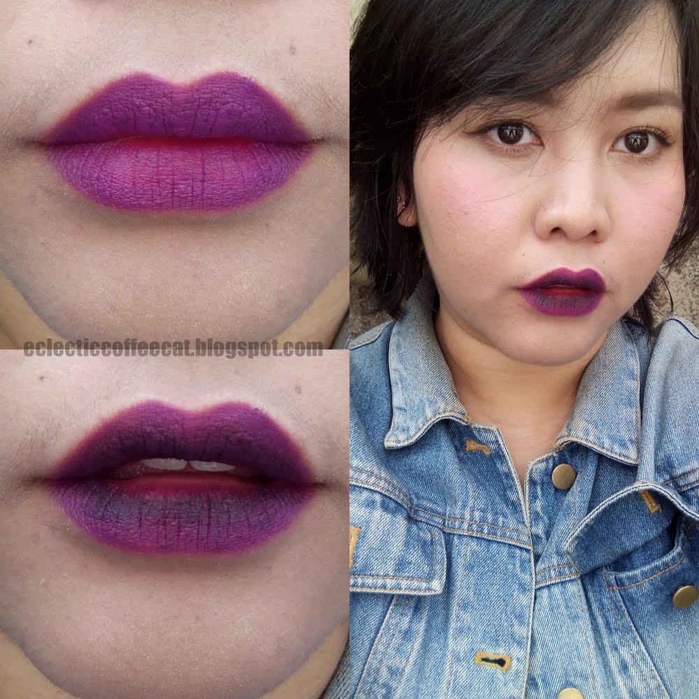 Purple Gradation Lips Ideas