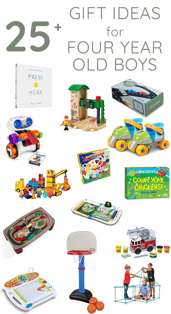Gift ideas for four year old boys