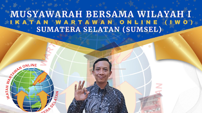 Ardhy Fitriansyah Serahkan Berkas Pencalonan Ketua IWO Sumsel 2022-2027