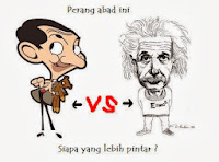 Lebih pintar mana Mr. Bean atau Albert Einstein ?