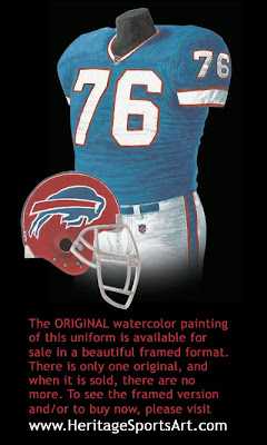 Buffalo Bills 1991 uniform