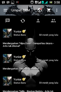 BBM MOD Tema Batman based v.2.13.1.14 Apk Terbaru