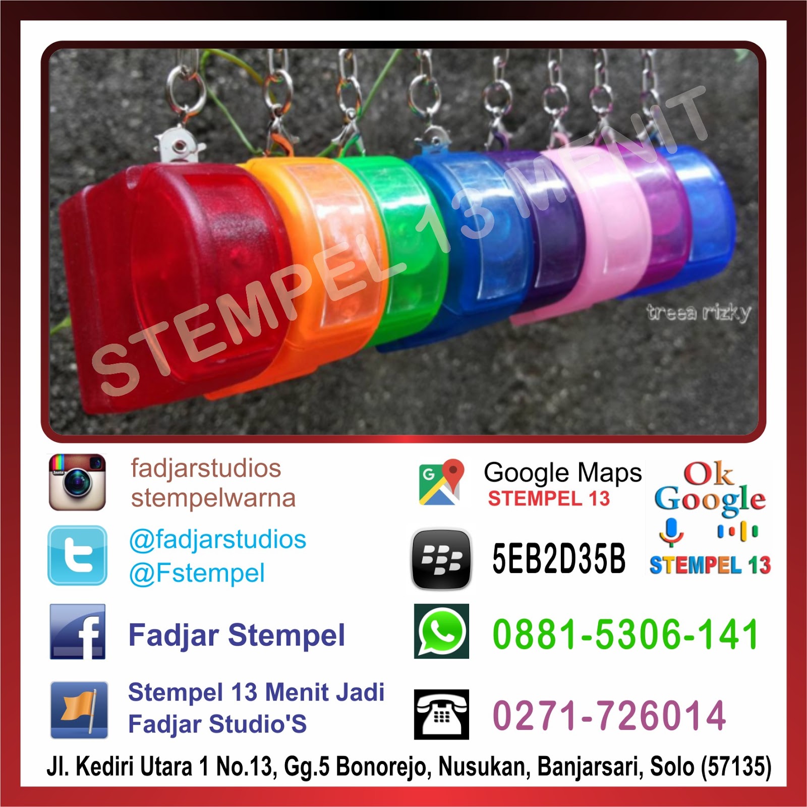  Stempel  Warna Solo