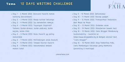 Tema blogspedia writing challenge 2023
