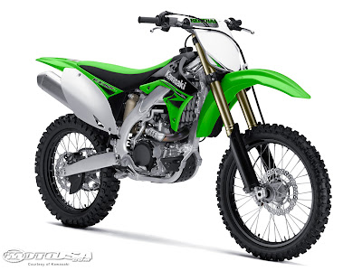 WALLPAPER  2010 Kawasaki KX250F and KX450F, specification