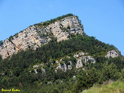 La Roca Tiraval des d'El Quer. Autor: Ricard Badia