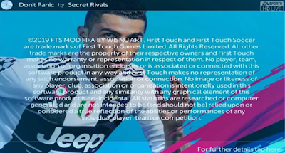  This is the latest FTS mod released a few years ago Download FTS 19 v1 Mod FIFA by Wisnu Art
