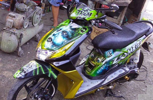 20+ Gambar Modifikasi Motor Honda Beat Standar - Kumpulan 