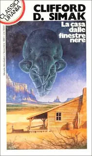 La copertina di La casa dalle finestre nere - Classici Urania 176