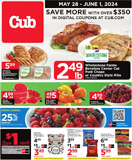 Cub Foods Weekly Ad 6/2/24 - 6/8/24 Deals this week