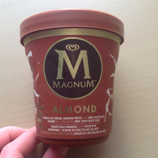 magnum almond tub ice cream