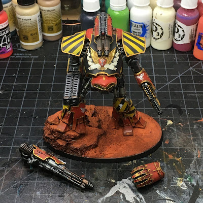 Legio Ignatum Reaver for Adeptus Titanicus WIP