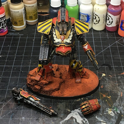 Legio Ignatum Reaver for Adeptus Titanicus WIP