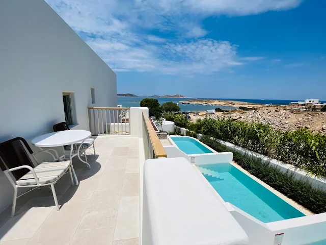 Review: Marriott Bonvoy Platinum Upgrade and Benefits at Cosme Luxury Collection Resort in Paros Greece