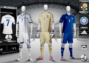 Tradicional bicolor kits from Greece, both look great, of course adidas made . (greece kits euro )