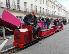 Phil Parker driving Tug