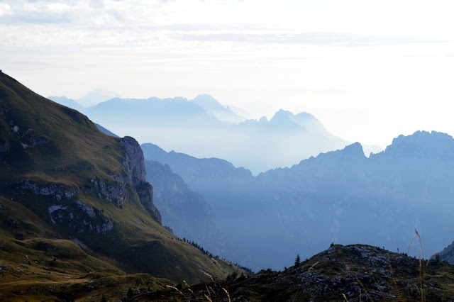 traversata vette feltrine rifugio dal piaz boz