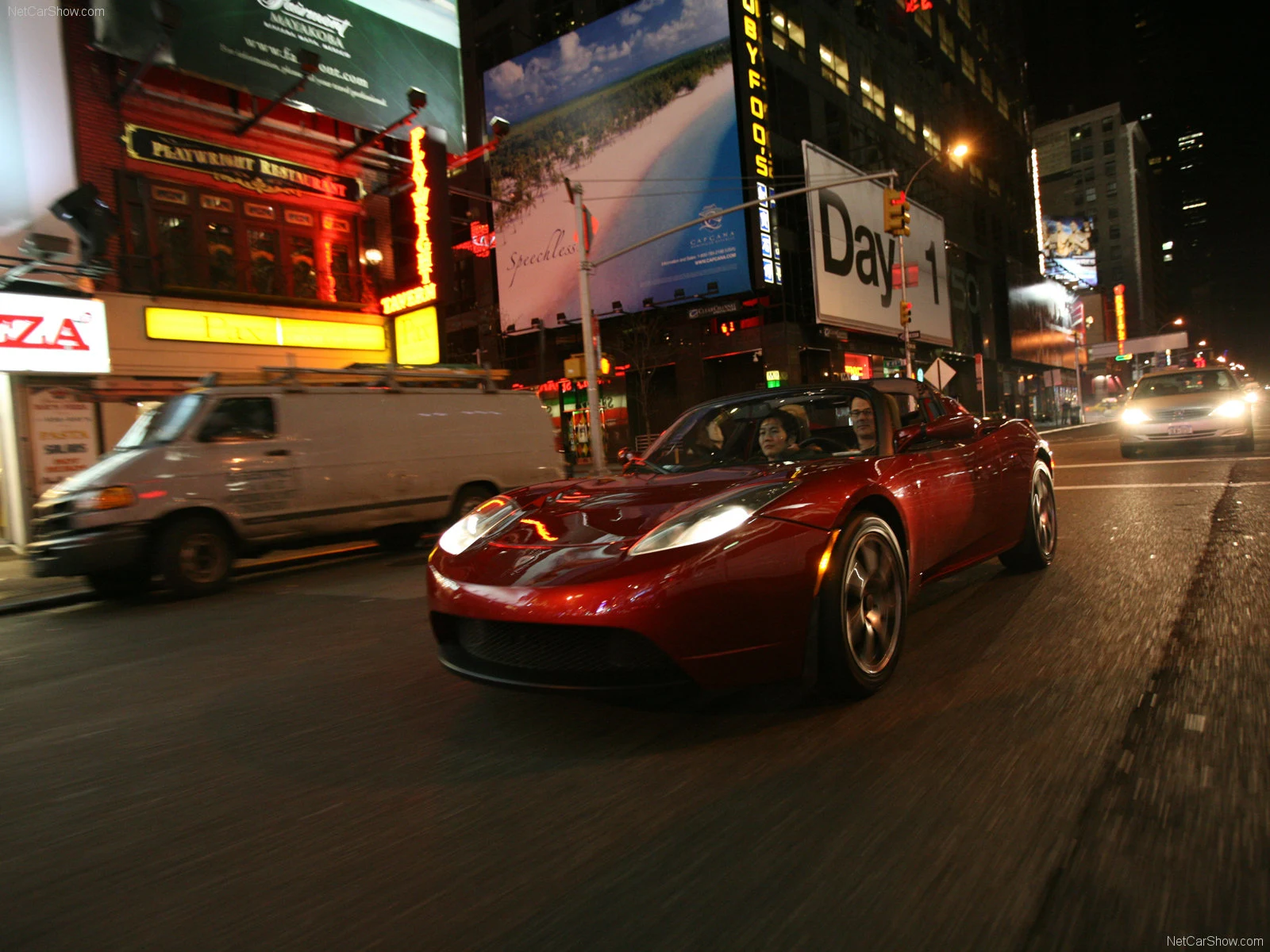 Hình ảnh xe điện Tesla Roadster 2008 & nội ngoại thất