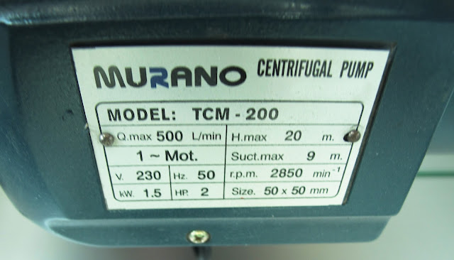 ปั๊มน้ำหน้าใหญ่ 1.5 นิ้ว 1,500 วัตต์ รุ่น TCM-200