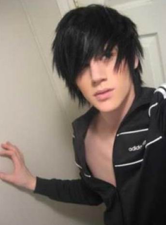 hairstyles emo for men