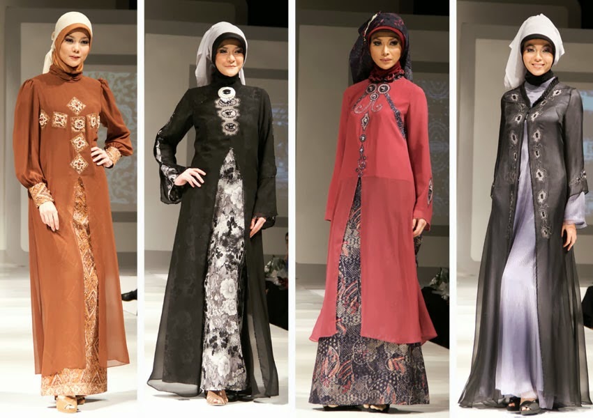  Model  Busana  Muslim untuk Lebaran  2014