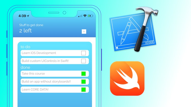 iOS 11 Swift 4 build a To Do List App, UIKit, CoreData,+more Udemy Coupon