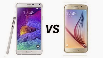 Perbandingan Samsung Galaxy S6 vs. Samsung Galaxy Note 4