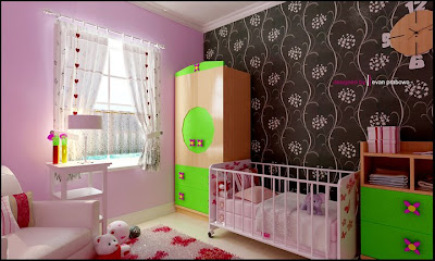cara mendesign kamar bayi agar cantik