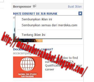 Cara Menghilangkan Iklan di Facebook