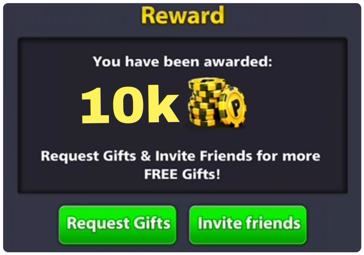 8 Ball Pool 10K Coins Reward Link | Akash8bp | 8 ball pool ... - 