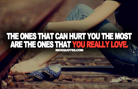 Love Quotes | Once That You Really Love Girl alone On Railway Track