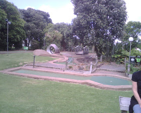 Lilliputt Mini Golf course in Auckland, New Zealand