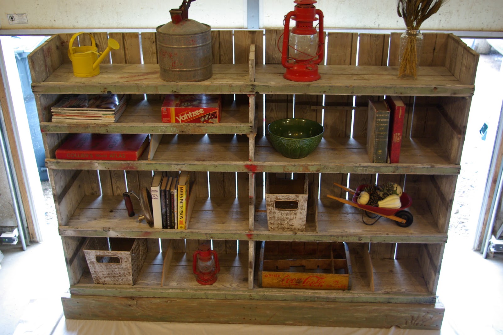 Reclaimed Rustics: Rustic Barn Wood Bookcase