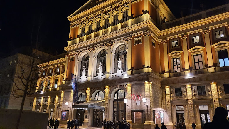 金色大廳 Musikverein Wien 夜景