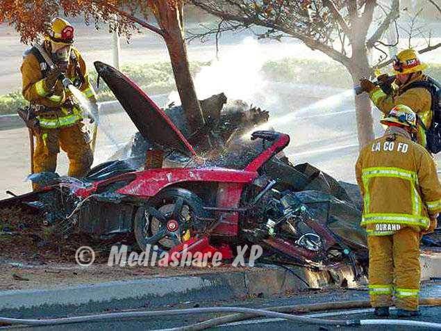 Foto Gambar Kejadian Meninggalnya Paul Walker