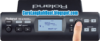 Cara mengganti Suara Drum Roland TD4KX2