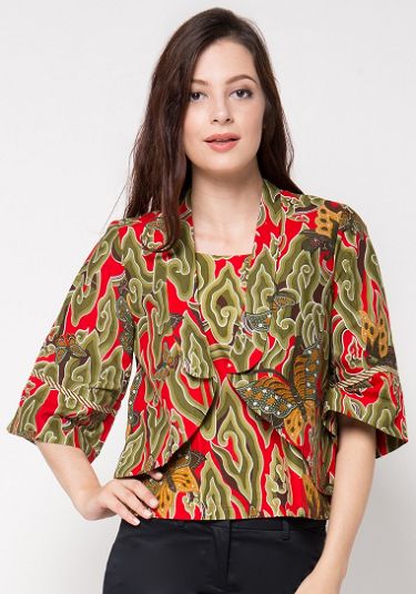 20 Model Baju Batik Wanita Danar Hadi Terbaru  2019 1000 