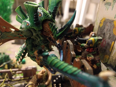 Warhammer 40k - 9th Edition - Space Marines Mantis Warriors vs Tyranids Hive Fleet Jormungandr