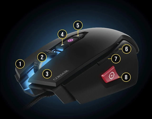 Gaming Mouse, Corsair Gaming M65 Pro RGH FPS Review