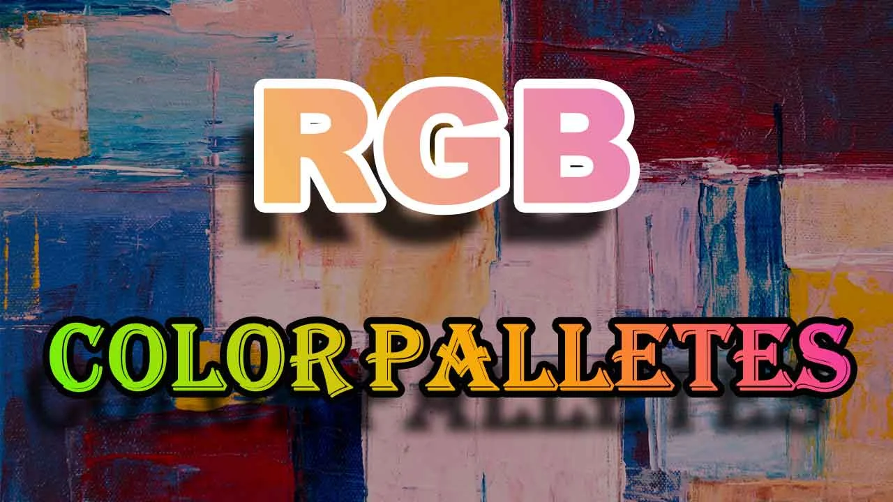 RGB Color Palletes