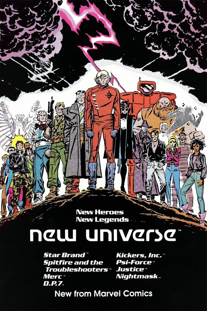 Memória Magazine | NOVO UNIVERSO MARVEL (1986)